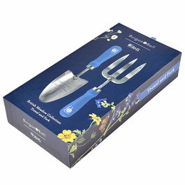 RHS British Meadow Trowel & Fork Set