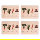 RHS Benary Vegetables Set of 4 Placemats