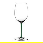 Riedel Hand Made Fatto A Mano Cabernet/Merlot Wine Glass Green