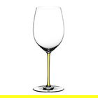 Riedel Hand Made Fatto A Mano Cabernet/Merlot Wine Glass Yellow