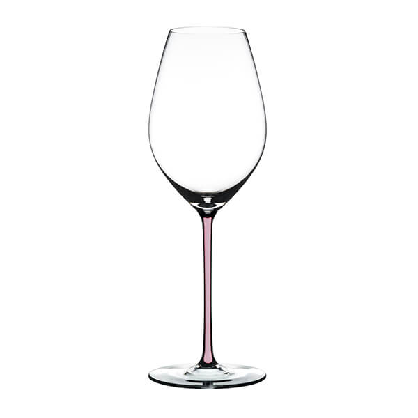 Riedel Hand Made Fatto A Mano Champagne Wine Glass Pink