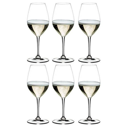 Riedel Vinum Champagne Wine Glasses Set Of 6