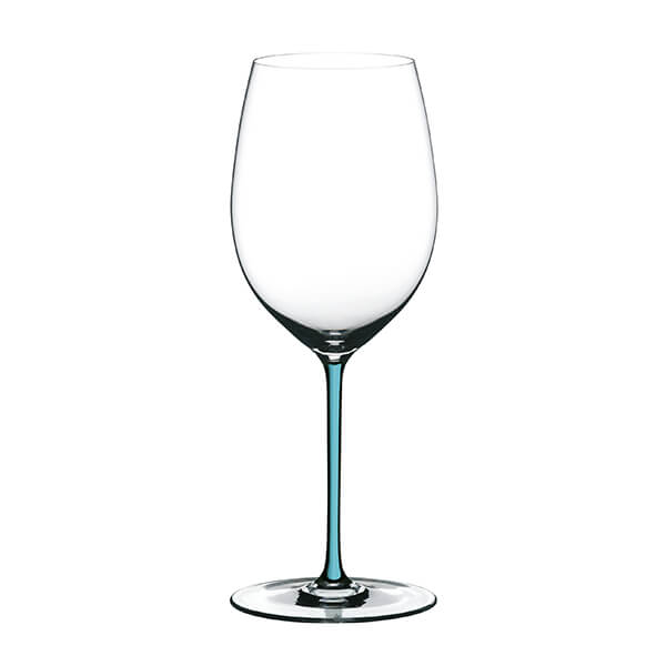 Riedel Hand Made Fatto A Mano Cabernet / Merlot Glass Turquoise