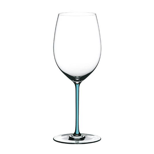 Riedel Hand Made Fatto A Mano Cabernet / Merlot Glass Turquoise