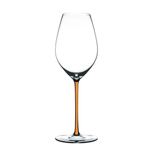 Riedel Hand Made Fatto A Mano Champagne Wine Glass Orange