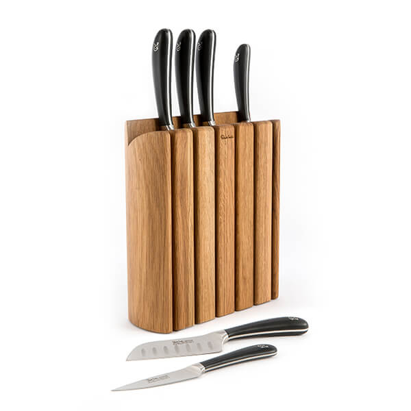 Robert Welch Signature Book Oak 7 Piece Knife Block Set