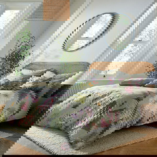 Royal Botanic Gardens Kew Calantha Double Duvet Cover with 2 Pillowcases