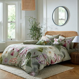 Royal Botanic Gardens Kew Calantha Double Duvet Cover with 2 Pillowcases