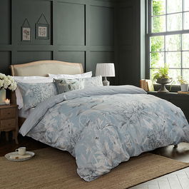Royal Botanic Gardens Kew Peony King Size Duvet Cover with 2 Pillowcases