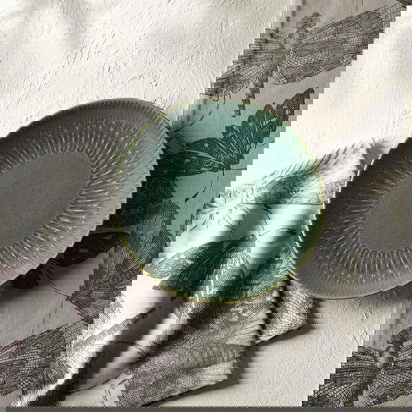 Royal Botanic Gardens Kew Living Jewels Salad Plate 21cm - Green