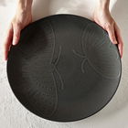 Royal Botanic Gardens Kew Living Jewels Charger Plate 32cm - Black