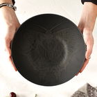 Royal Botanic Gardens Kew Living Jewels Salad Bowl 24cm - Black