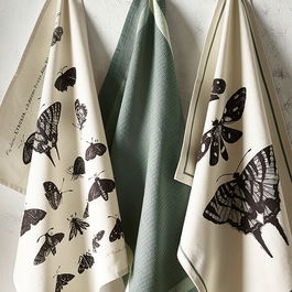 Royal Botanic Gardens Kew Living Jewels Set Of 3 Tea Towels