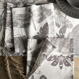 Royal Botanic Gardens Kew Living Jewels Set Of 4 Napkins
