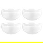 Royal Worcester Serendipity White Set of 4 Coupe Bowls 15cm