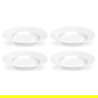 Royal Worcester Serendipity White Set of 4 Soup Plates