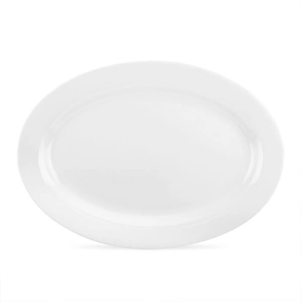 Royal Worcester Serendipity White Oval Platter