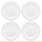 Royal Worcester Serendipity Platinum Set of 4 Dinner Plates