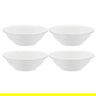 Royal Worcester Serendipity Platinum Set of 4 Cereal Bowls