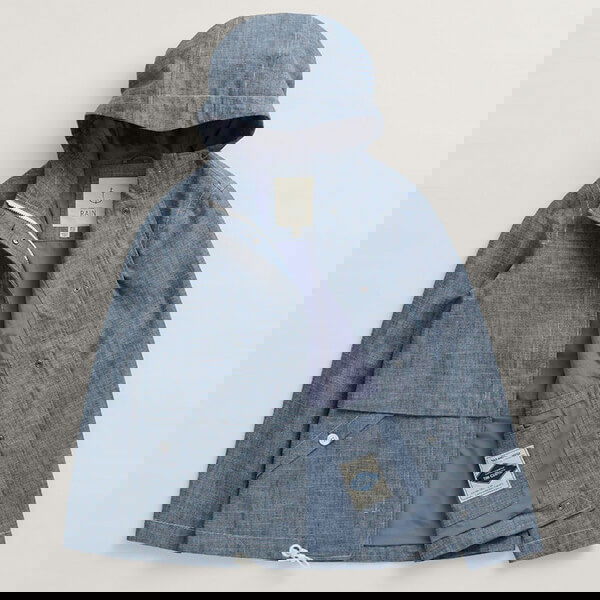 Seasalt Blue Depth Jacket Trenninow Chambray