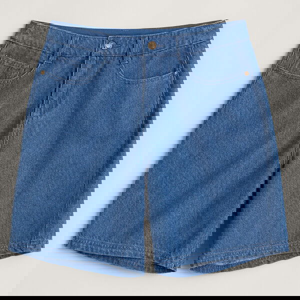 Seasalt Little Sole Shorts Mid Indigo Wash
