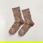 Seasalt Womens Bamboo Arty Socks Autumn Gathering Dove Grey Size 4-7