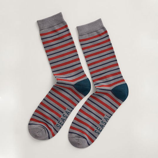 Seasalt Men`s Sailor Socks Keren Stormcloud