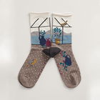 Seasalt Postcard Socks Flowering Branch Canvas Size 4-7