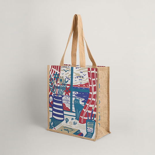 Seasalt Jute Shopper Writers Window Currant