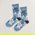 Seasalt Womens Bamboo Arty Socks Wax Resist Floral Enamel Size 4-7