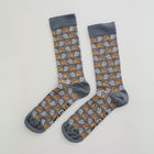 Seasalt Mens Bamboo Arty Socks Tidal Edge Nickel Size 8-12