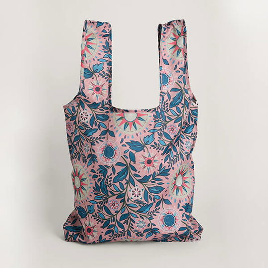Seasalt Recycled Foldaway Shopper Compass Rose Plaster