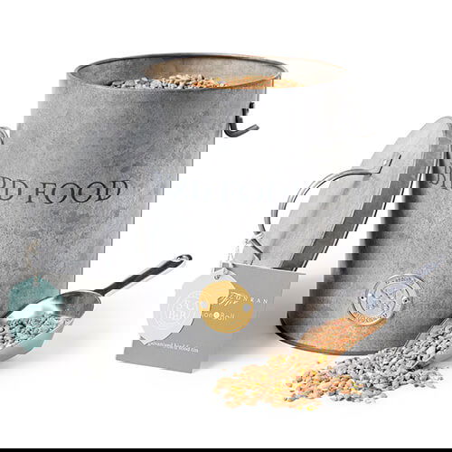 Burgon & Ball Sophie Conran Galvanized Bird Food Tin