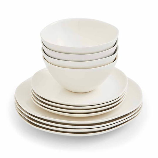 Sophie Conran Arbor Cream 12 Piece Tableware Set