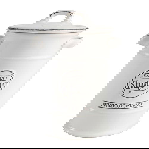 T&G Pride Of Place Sugar Jar White