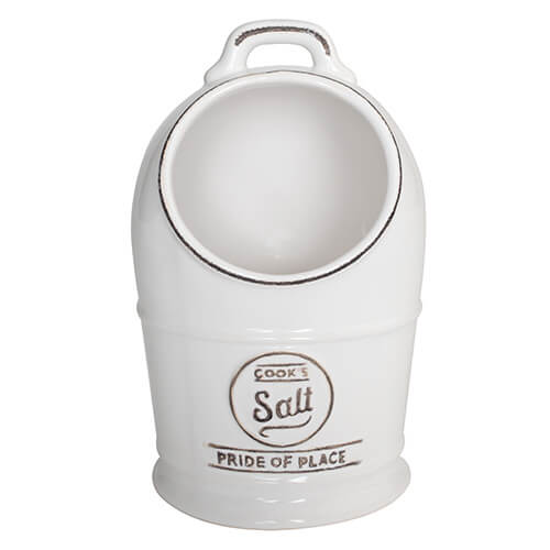 T&G Pride Of Place Salt Jar White