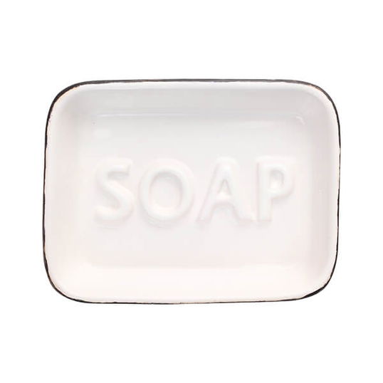 T&G Ocean Soap Dish White