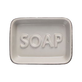 T&G Ocean Soap Dish Grey