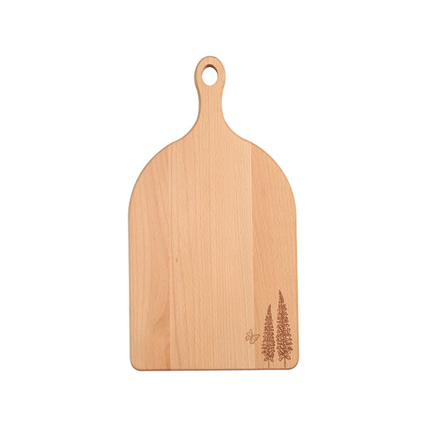 T&G Cottage Garden Large Handled Beech Chopping Board
