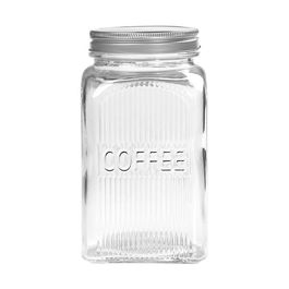 Tala Coffee Glass Jar with Screw Top Lid 1250ml