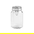Tala Hexagonal Glass Clip Top Storage Jar 1100ml