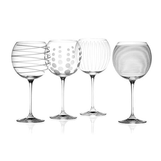 Mikasa Cheers Set Of 4 Balloon Glasses