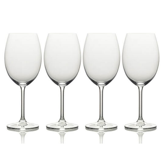 Mikasa Julie Set Of 4 25oz Red Wine Glasses