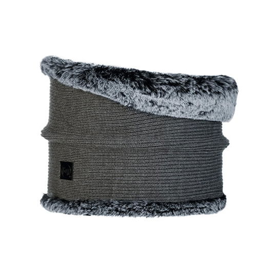 Buff Kesha Rosewood Grey Knitted Neckwarmer