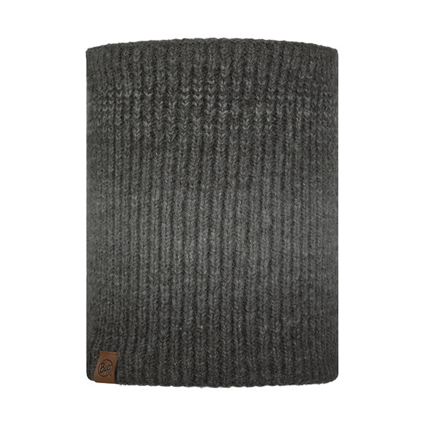 Buff Marin Graphite Knit & Fleece Neckwarmer