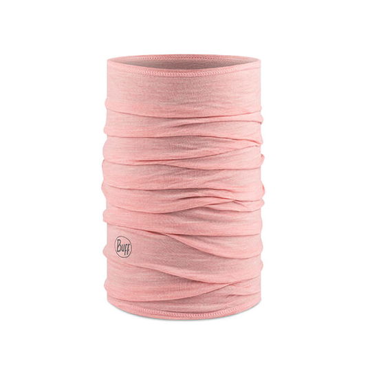 Buff Light Rosewood Multi Stripes Lightweight Merino Neckwarmer