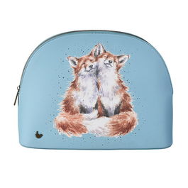 Wrendale Designs Large Fox Cosmetic Bag - Contentment