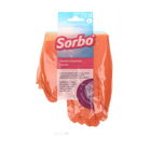 Sorbo Household Comfort Gloves Large Orange