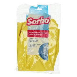 Sorbo Household Rubber Gloves Extra Large Yellow