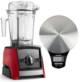 Vitamix 2300i Ascent Series Blender Red With Free Gift